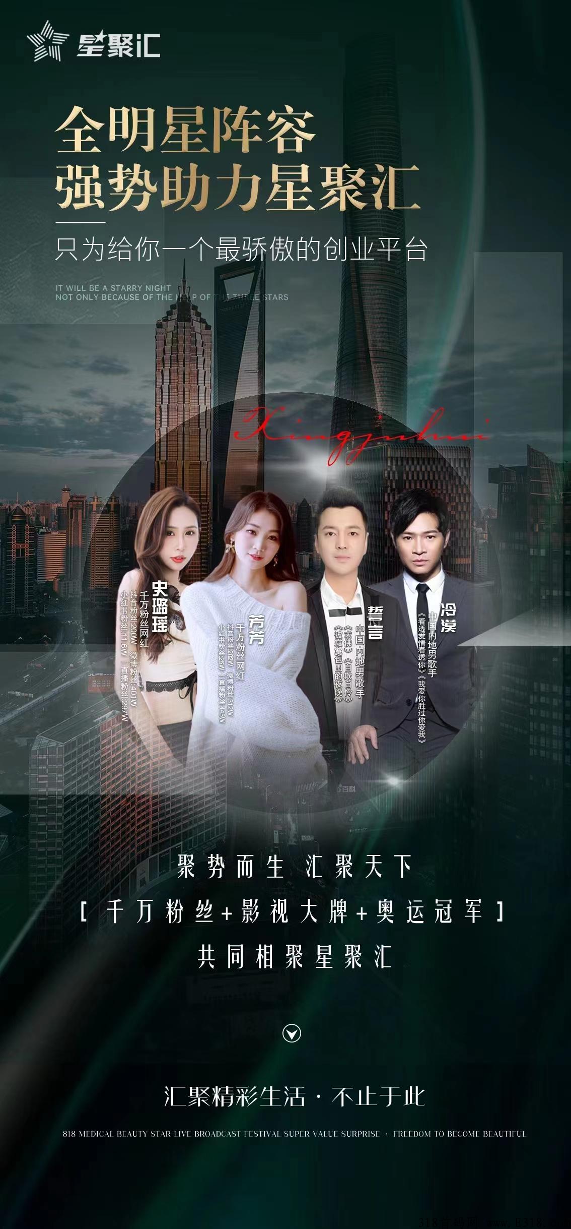 星聚汇，靠谱么？怎么做？明星助阵、黑马项目