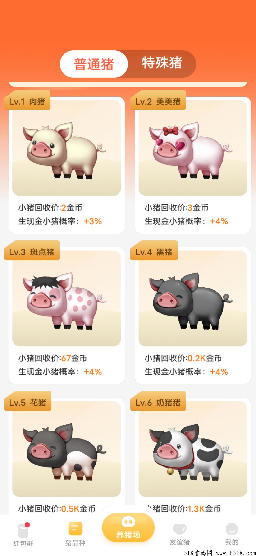 首码村长养猪场，收益高