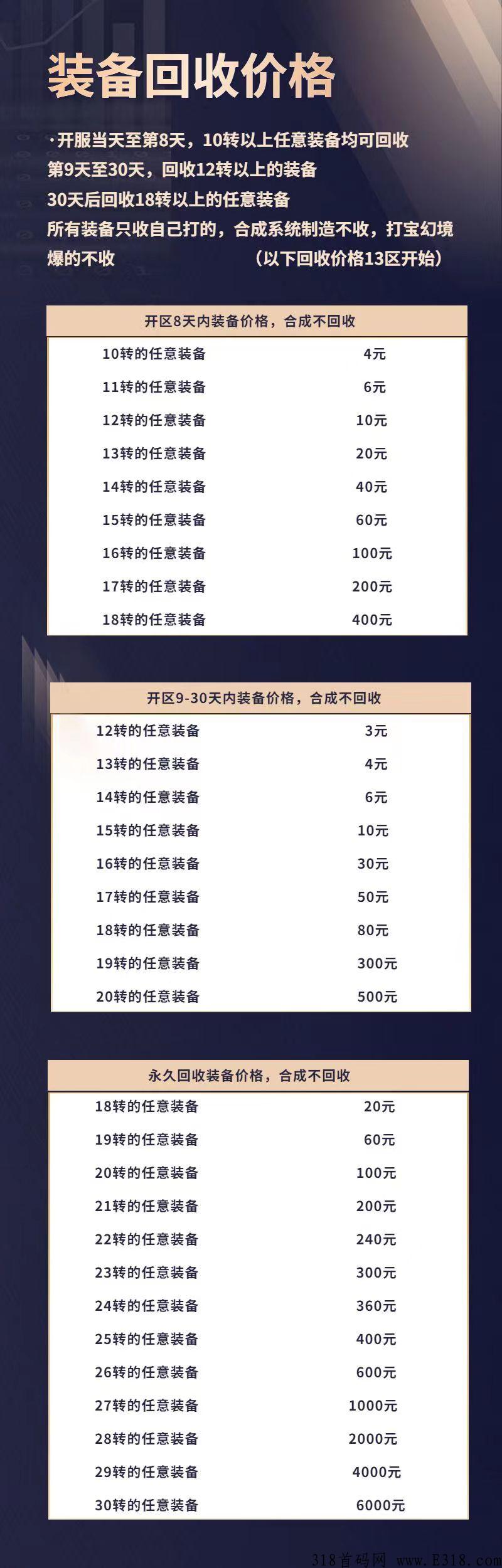 传奇自由之刃高爆打金服，单号日赚奖励高