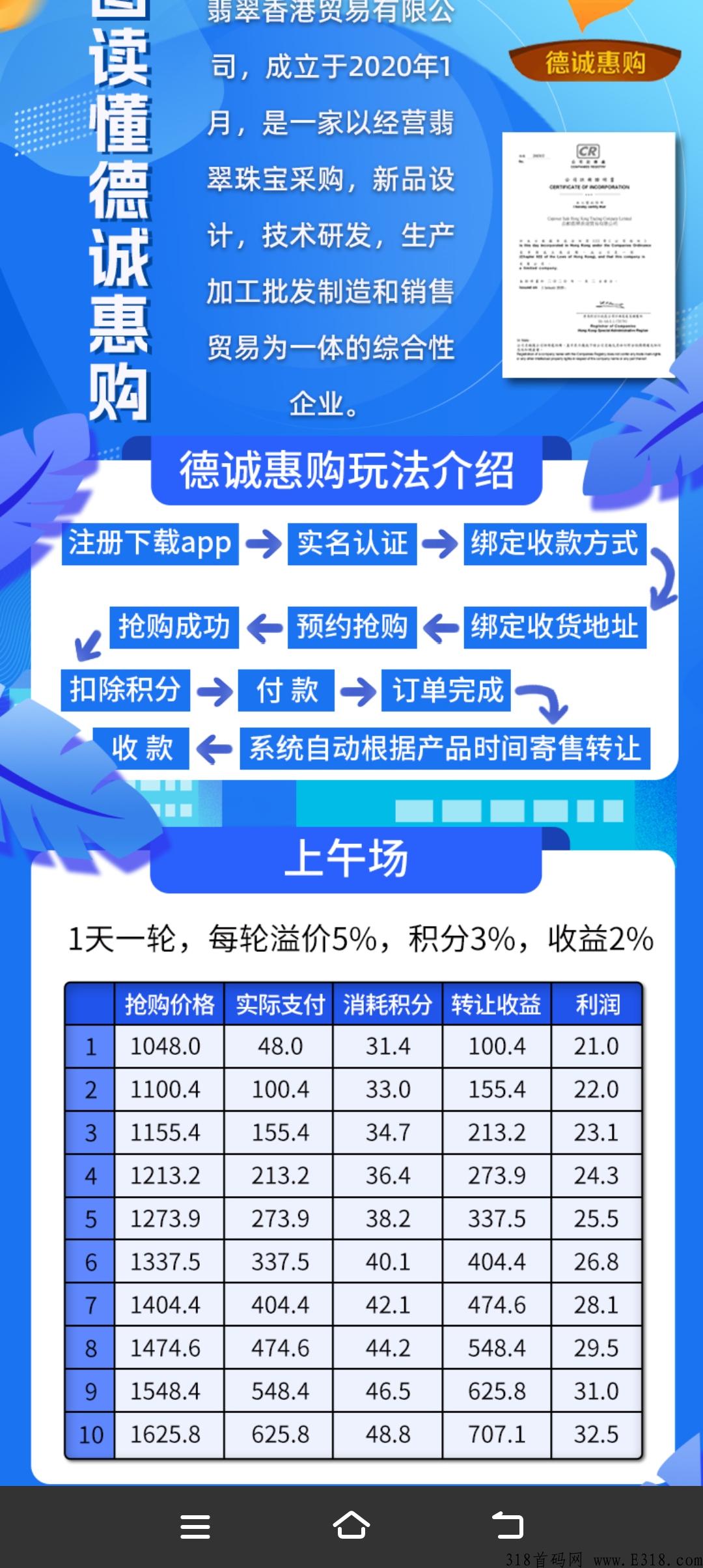 德诚惠购，新项目，副业轻松赚