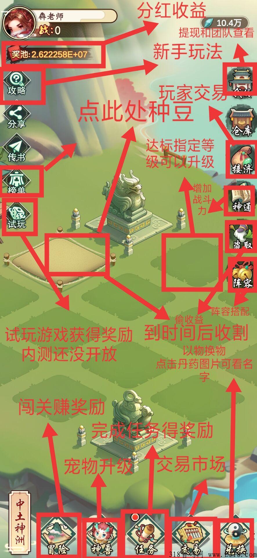 幻农仙界，山海经模式，长期收益