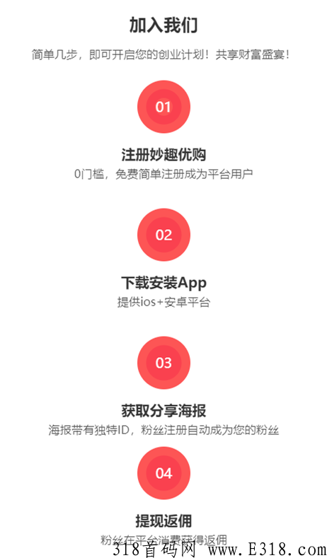 首码妙趣优购，年底赚奖励