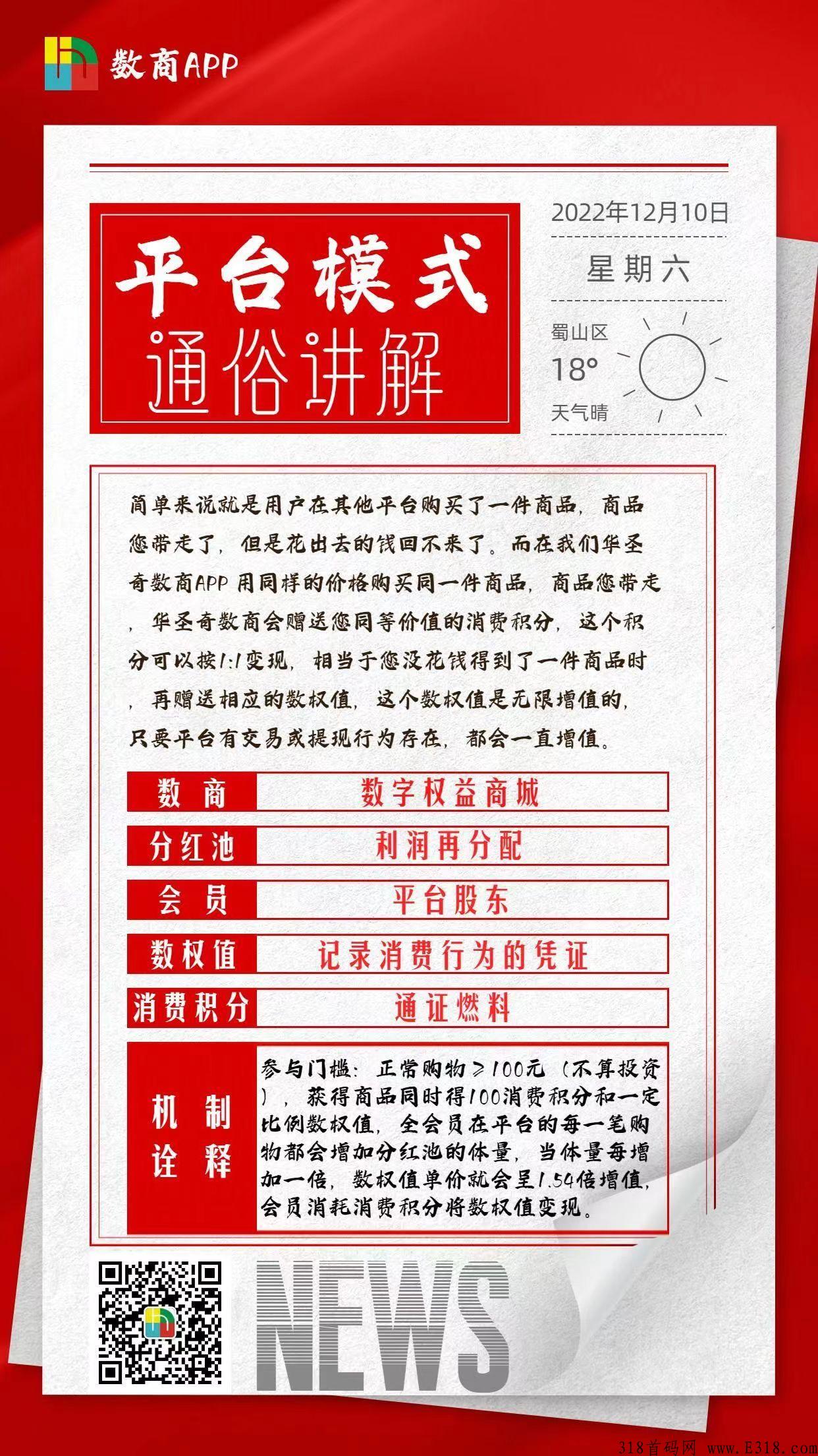 数商APP全网预热排线高扶持招募首码团队