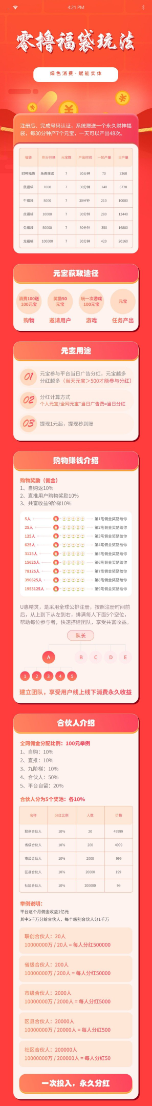 惠精灵，最新首码项目，登陆送元宝每天分奖励