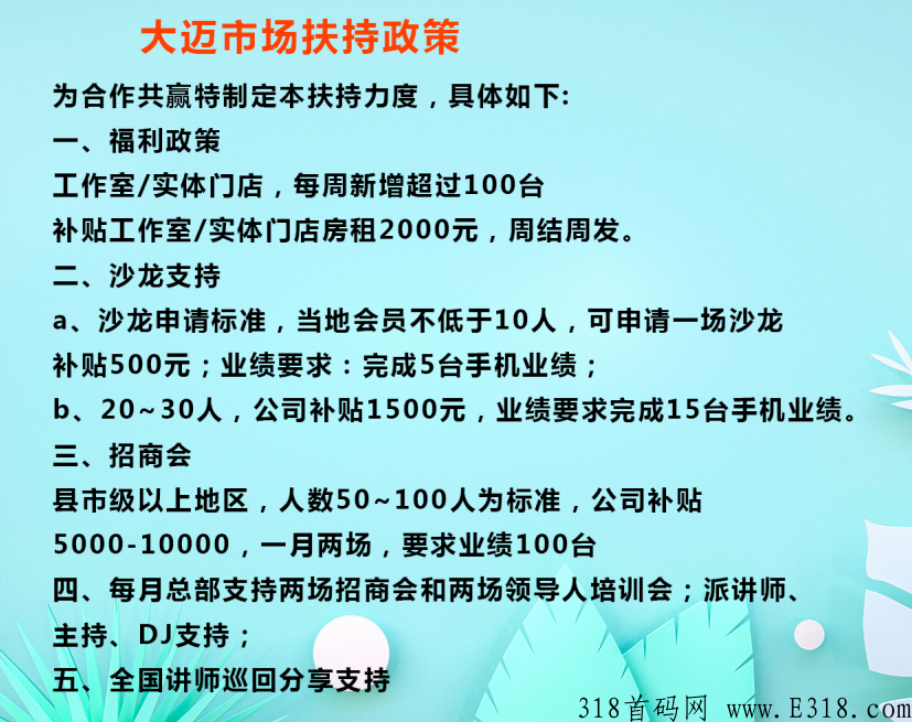 大迈手机，首码零风险，玩转5G智能手机全网通，拉新506/台，晋级躺赚