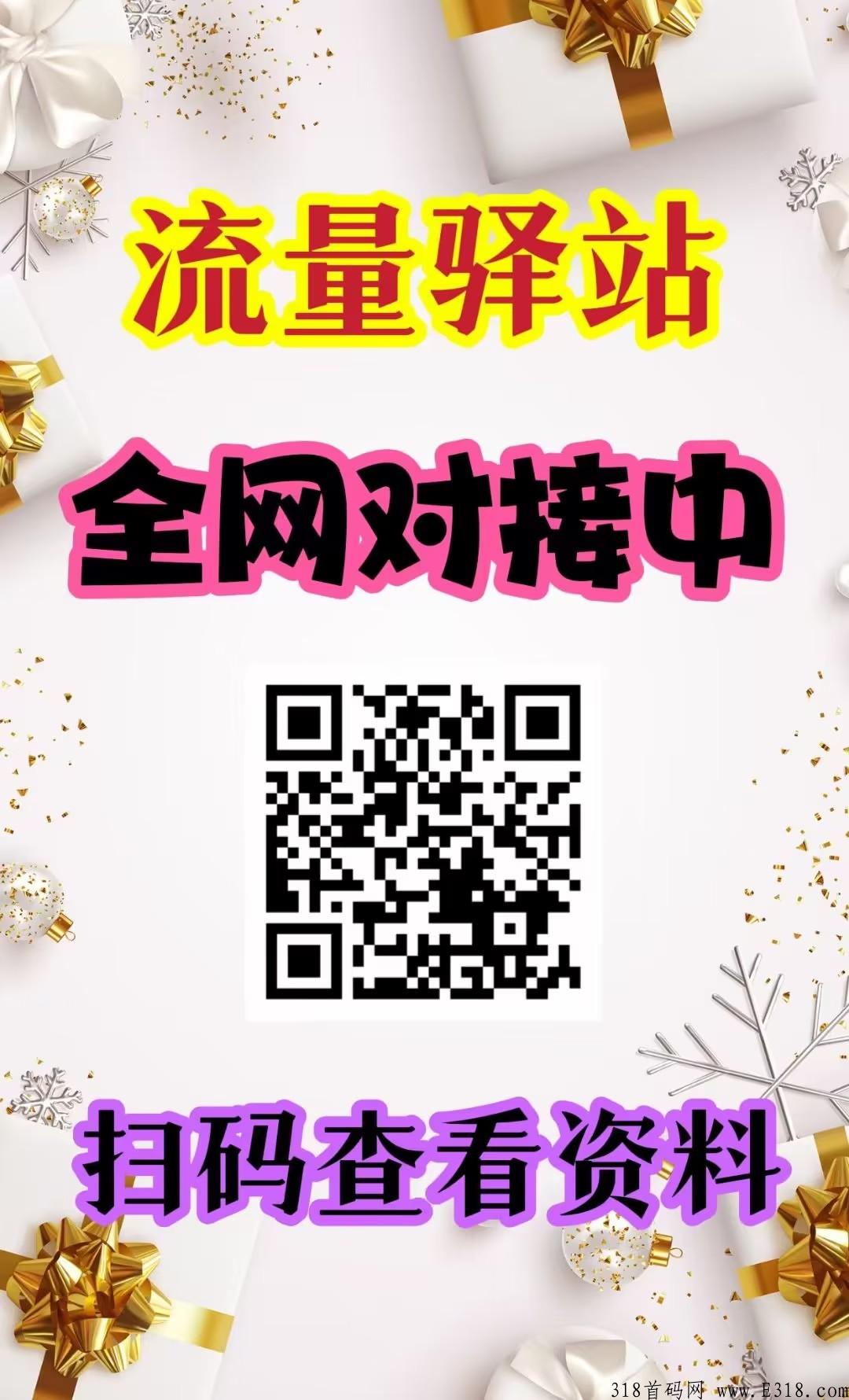流量驿站，首码广告平台，亲测日入高，免单＋推广扶持，对接实力团队！