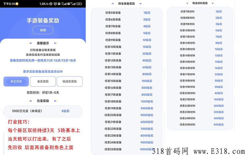 火影搬砖之狂暴传奇年底首发上线，可零氪金手游打金搬砖附打包攻略