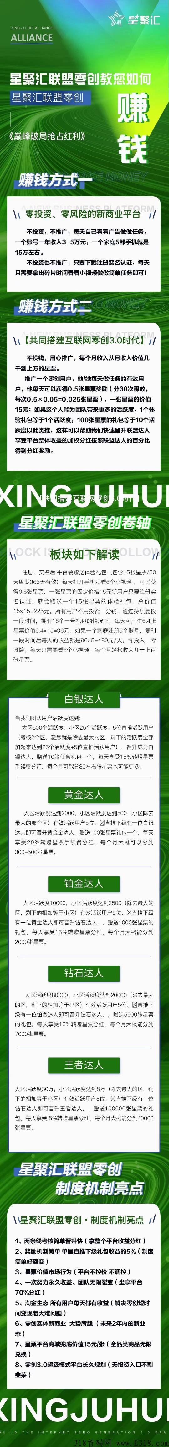 星聚汇，送二星大区，跨年神盘速度占位