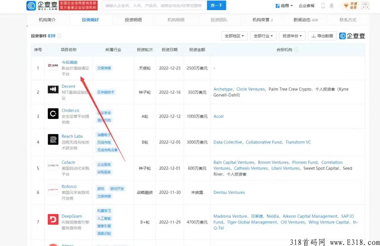 【今后满座】2023年新项目，重磅来袭！全网预热中！
