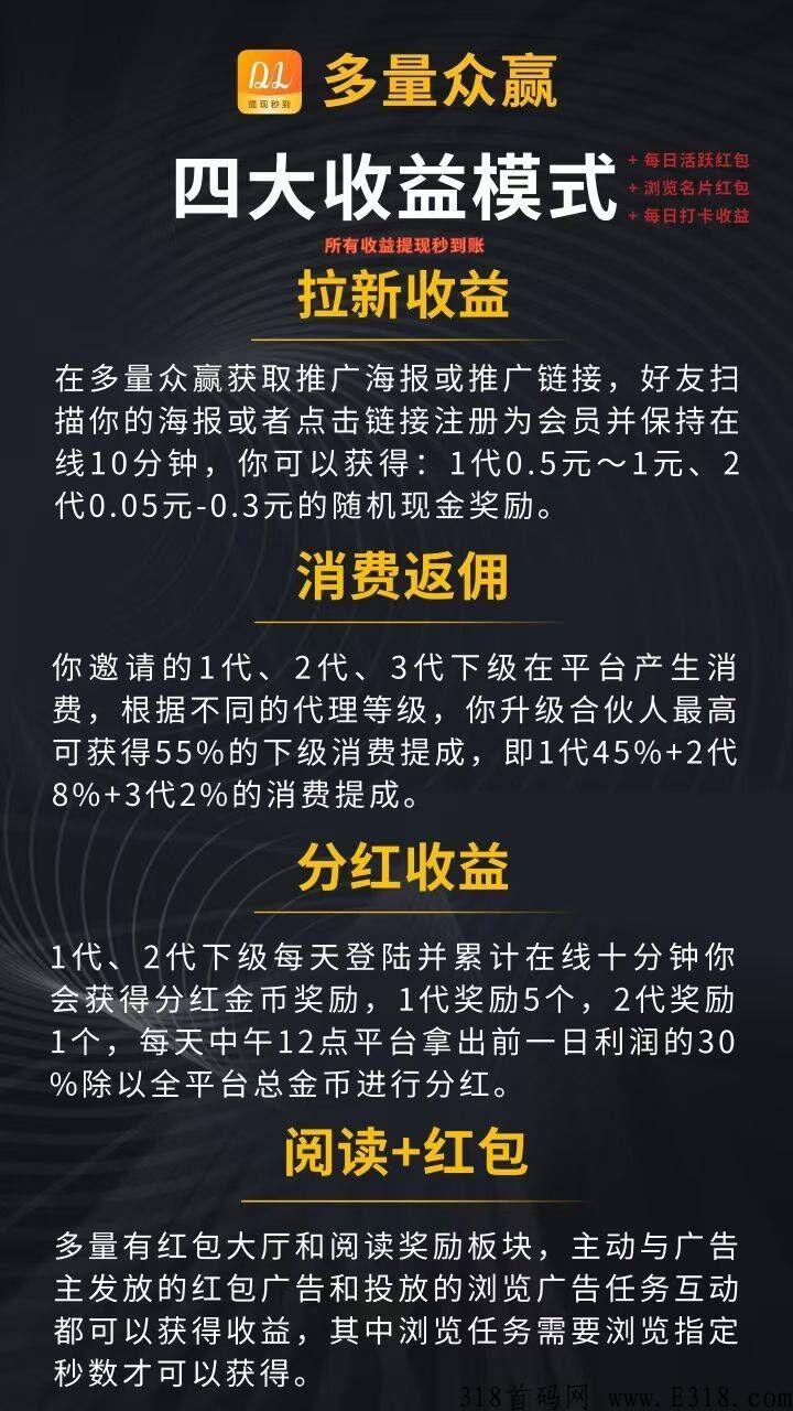 【多量众赢】首码刚出一秒！