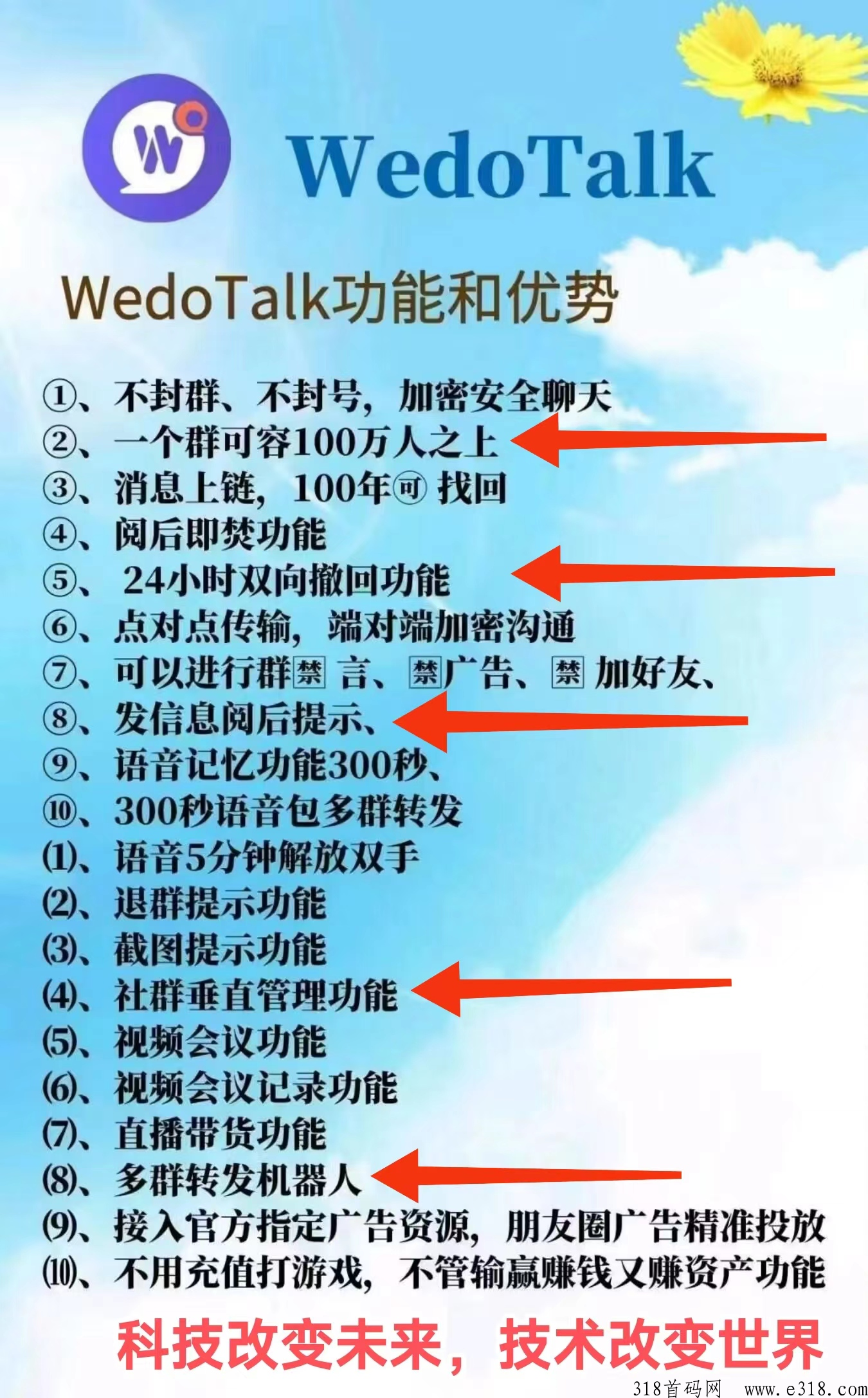 维度（WedoTalk）一款功能比微信更加强大的加密社交软件