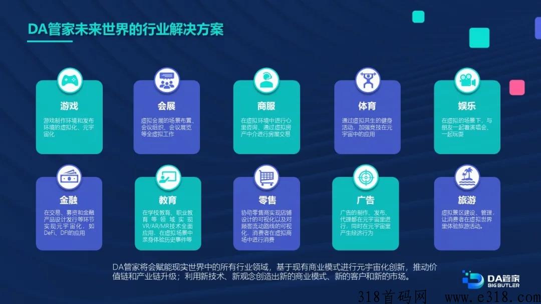 首码DA元宇宙永久性管道财富！