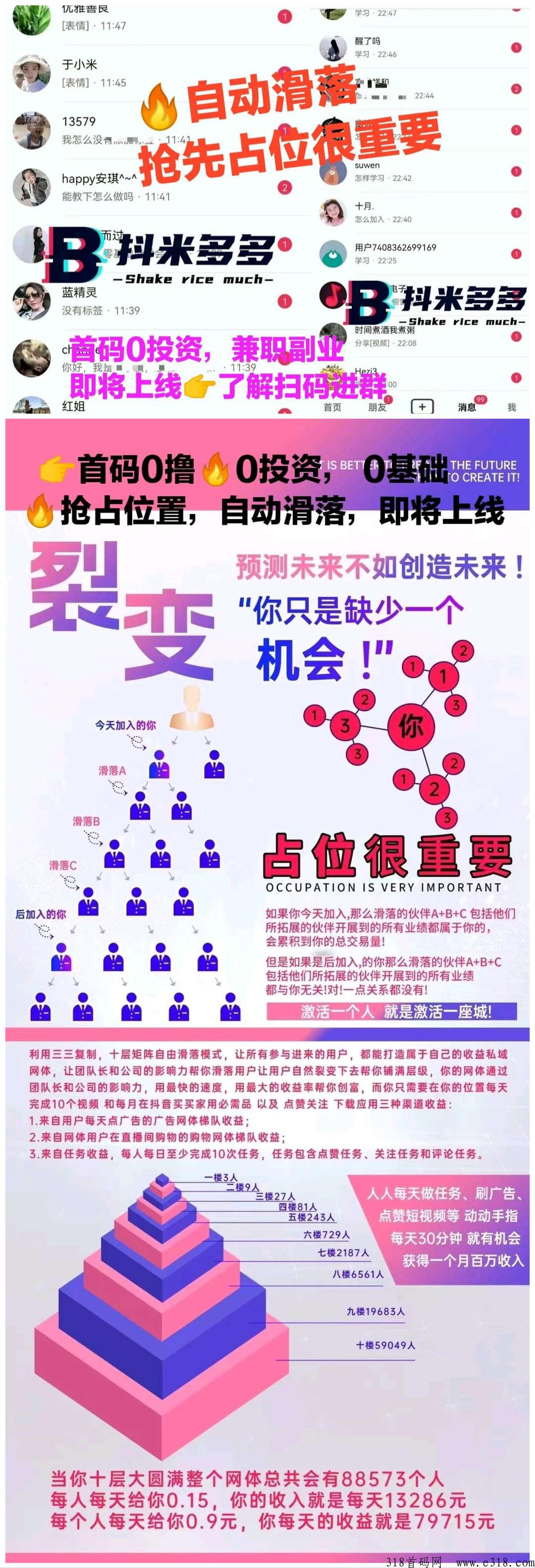抖米多多火爆全网，震撼来袭，全网最高政策对接