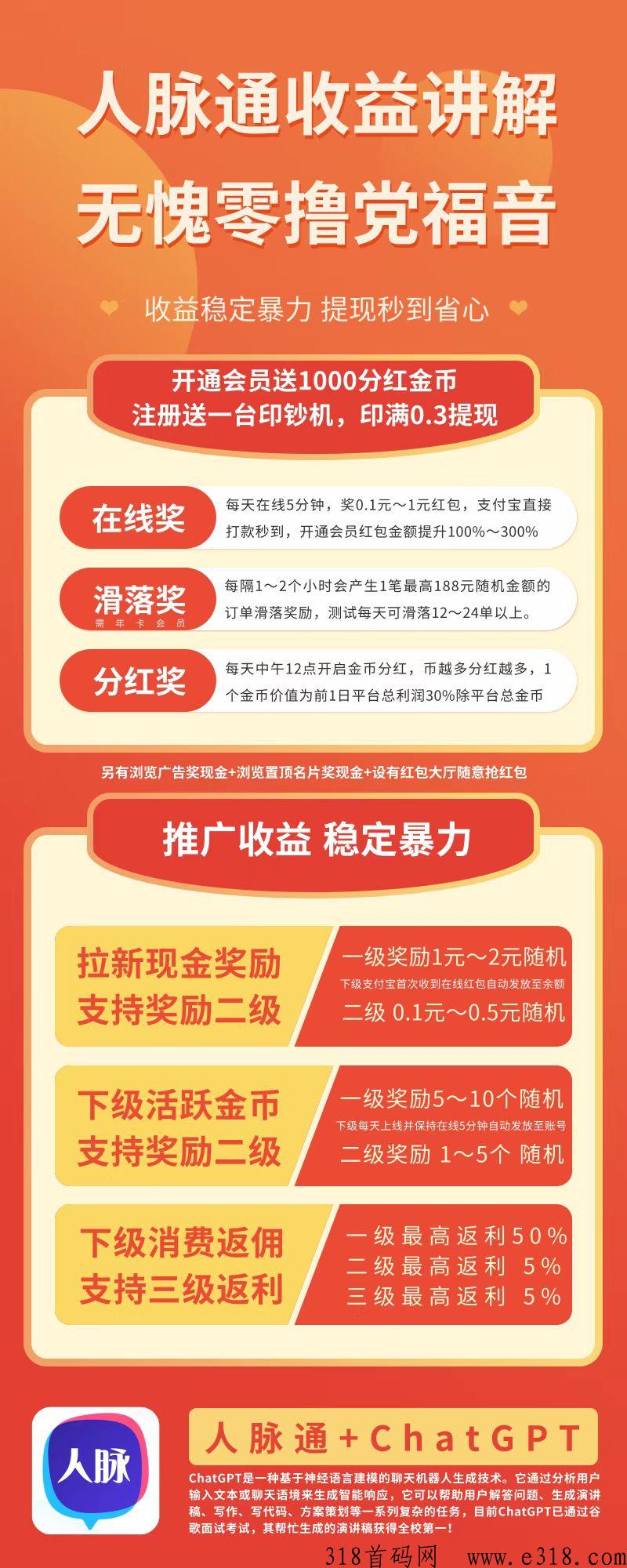 人脉通，最新超强项目，团队限时对接中