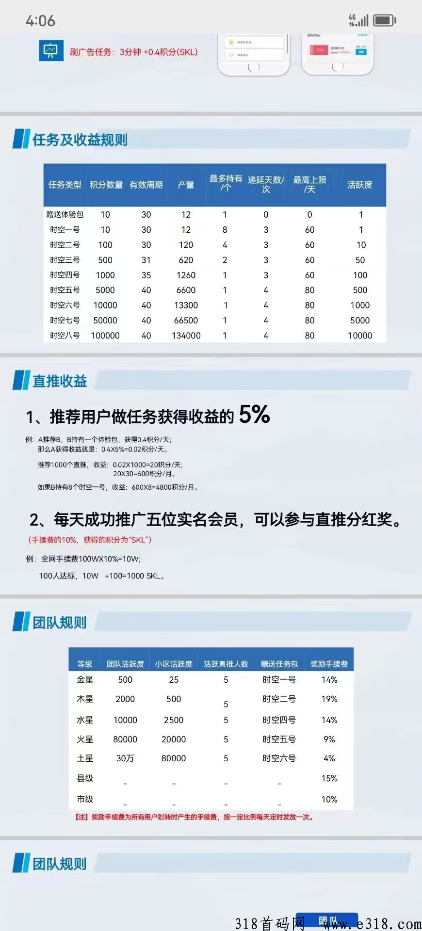 时空驿站代4.5，欢迎团队长对接