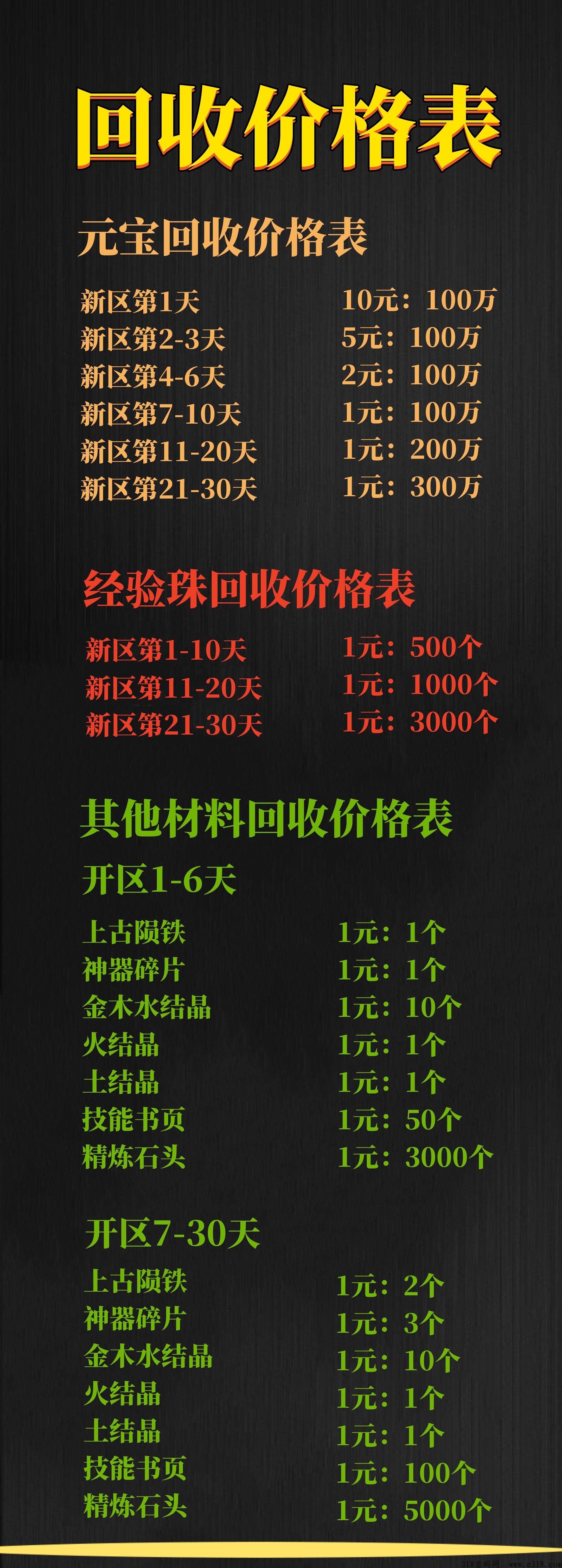 自由之刃打金服，首码预热，首码来袭，正式开区，福利奖金多多，速度上人