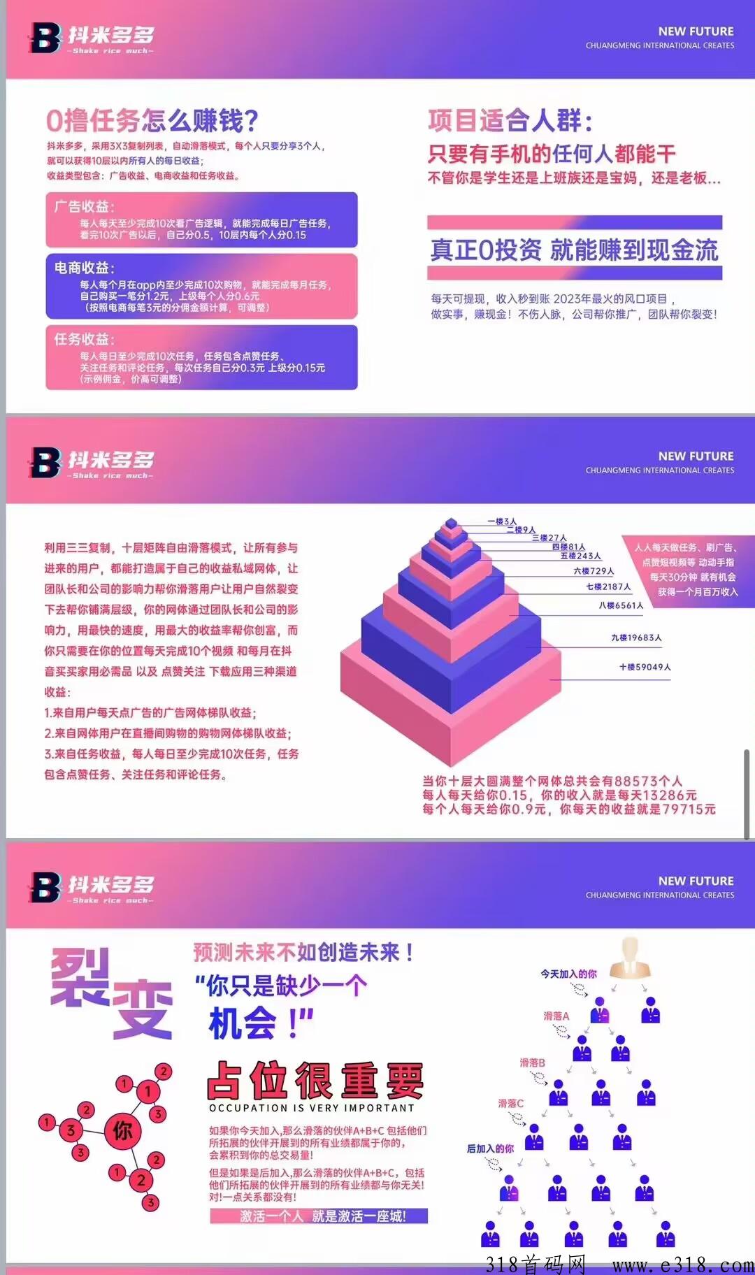 抖米多多项目，最强项目，2023年黑马项目，轻松赚米不是梦