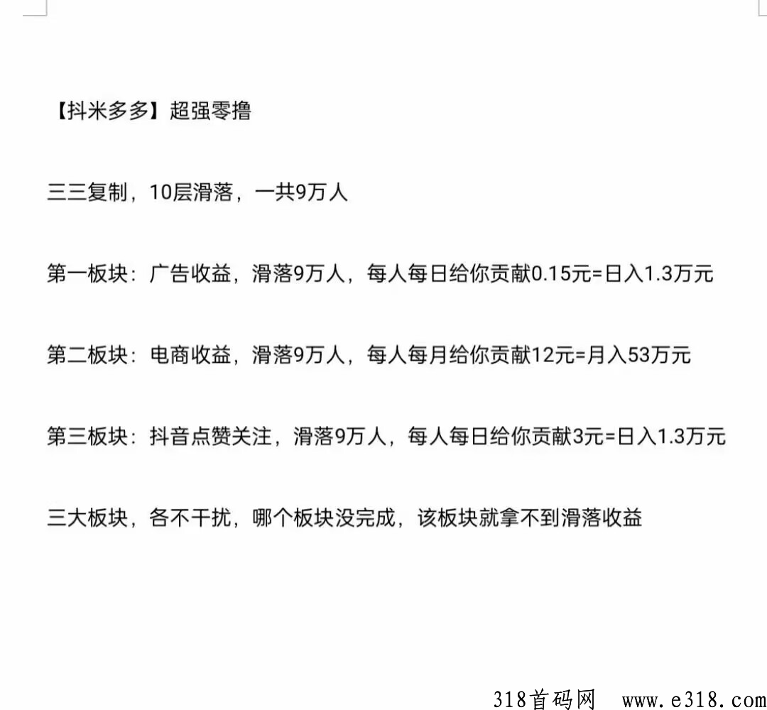 抖米多多，2023年首选创业项目