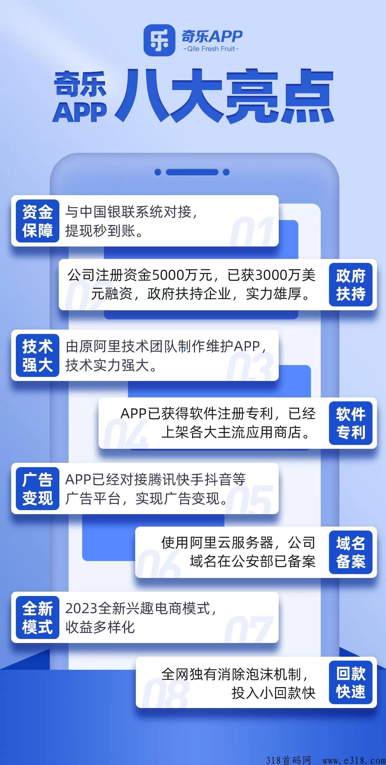首码奇乐APP即将火爆上线，实体大公司支持考察，全网对接团队长，扶持高！