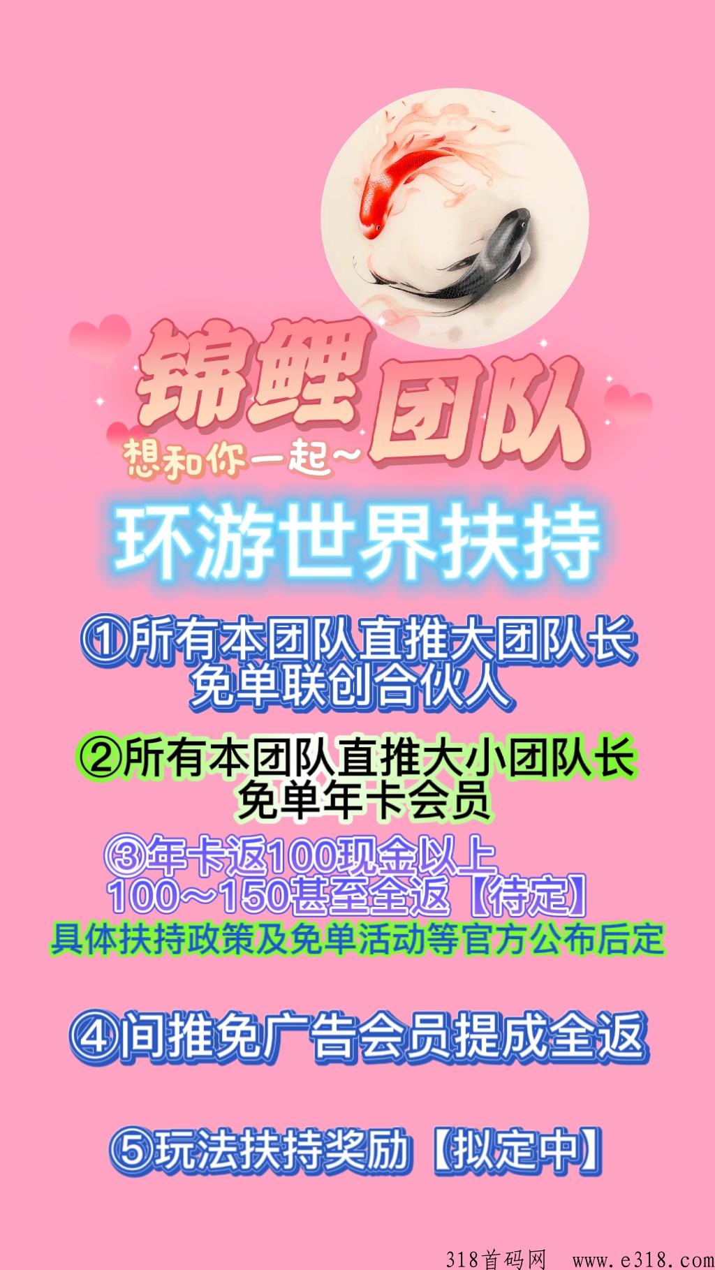 环游世界最火赚钱项目，即将首码上线，免费送联创，送年费会员