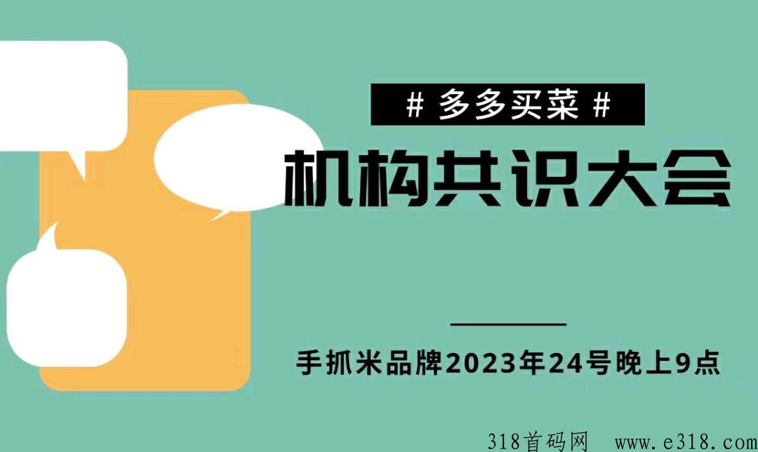多多买菜团长，2023最震撼工作