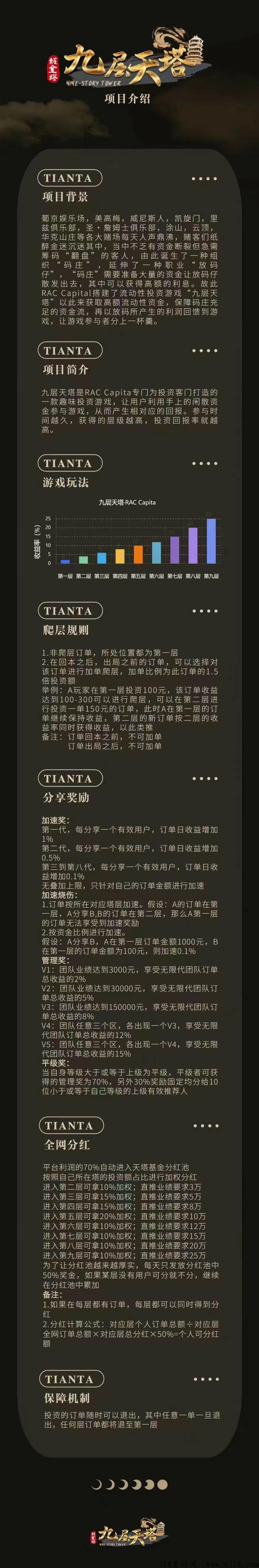 九层天塔—全网首创业，抓住这一波，对接团队长