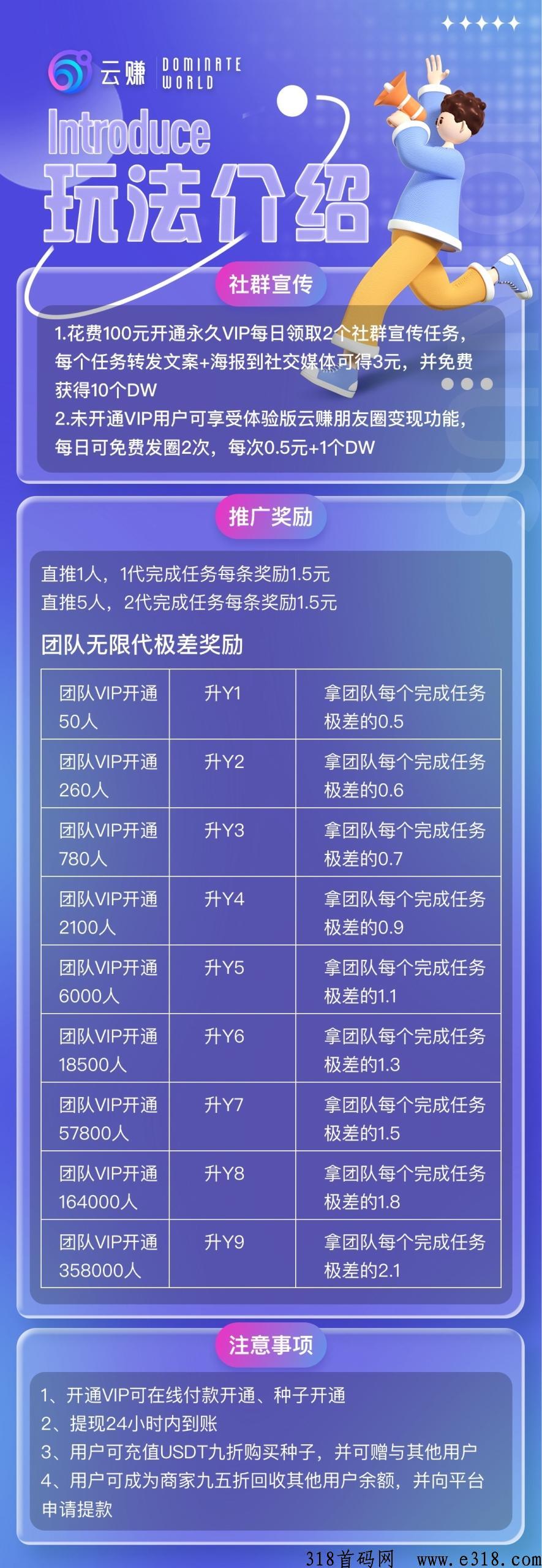 云赚一款发朋友圈就能赚米的社交平台