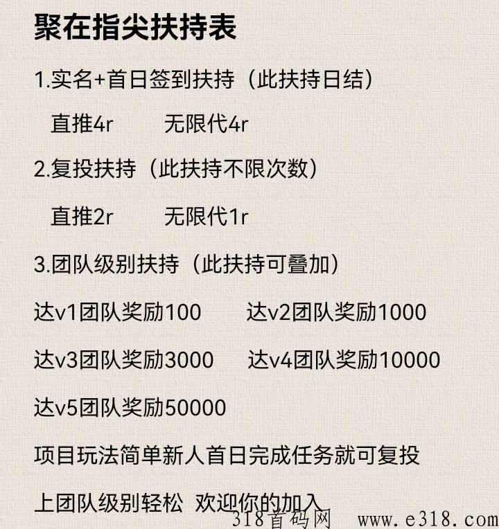 聚在指尖对接团队，即将正式上线扶持啦蛮