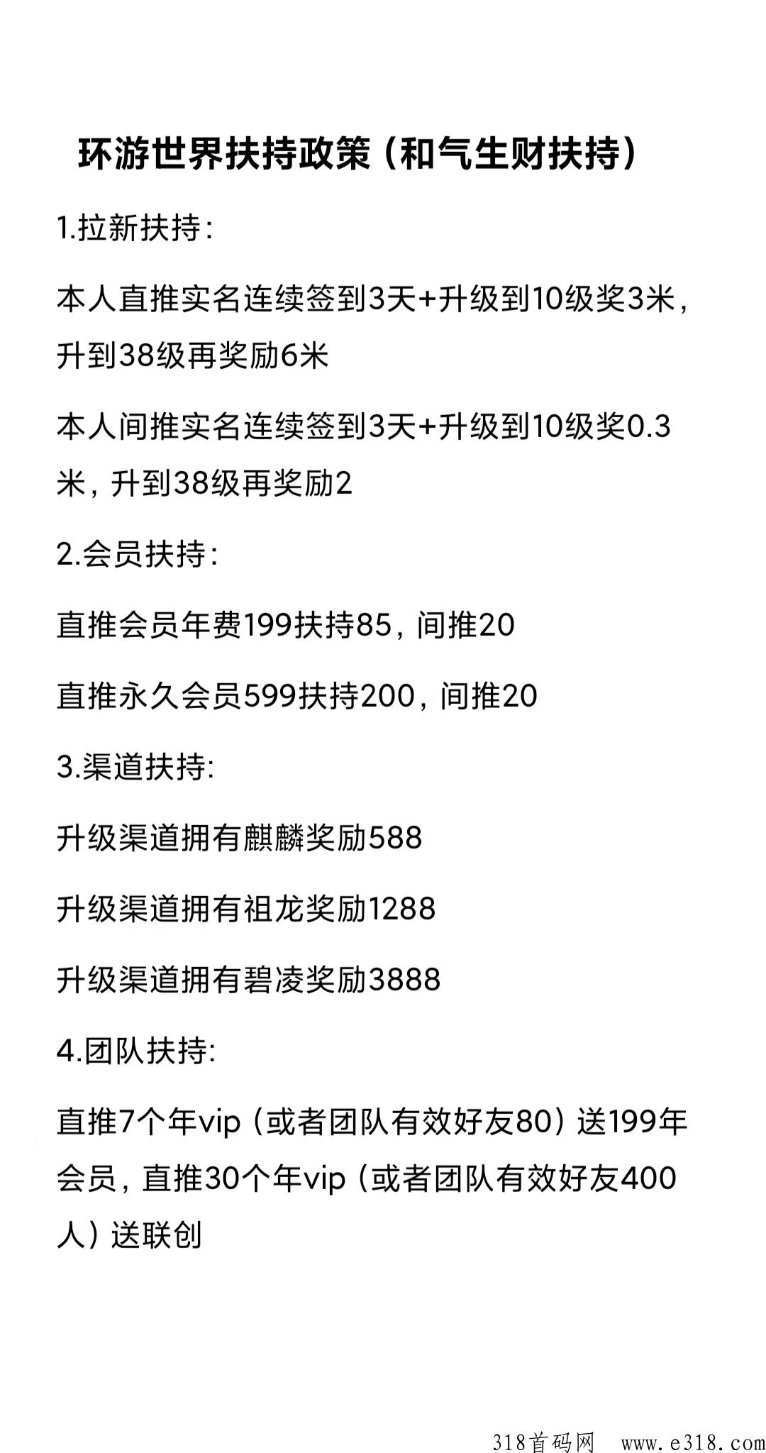 环游世界王牌项目，预计周五上线，联创预定中