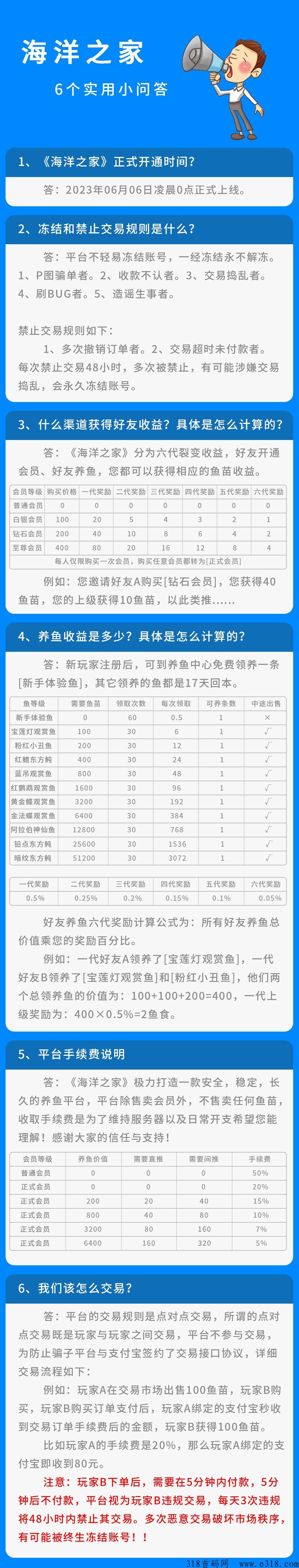 首码海洋之家，支付宝保障