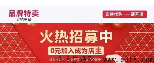 品牌内购大牌购品牌云店铺，注册代理店长加盟店主全程免费