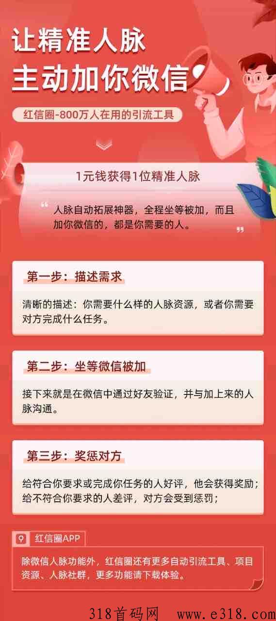 红信圈，推广必备！