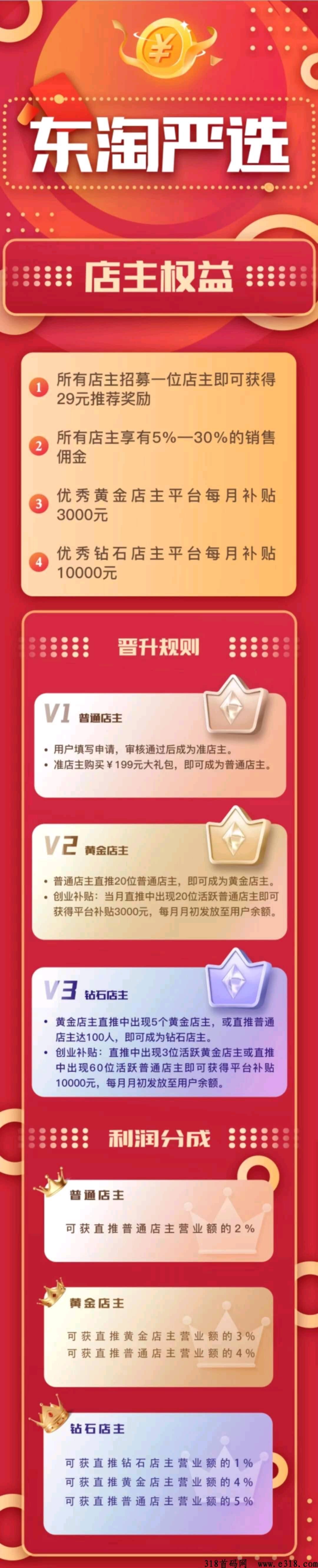 东淘严选，央视CCTV广告助推，2023长久稳定项目