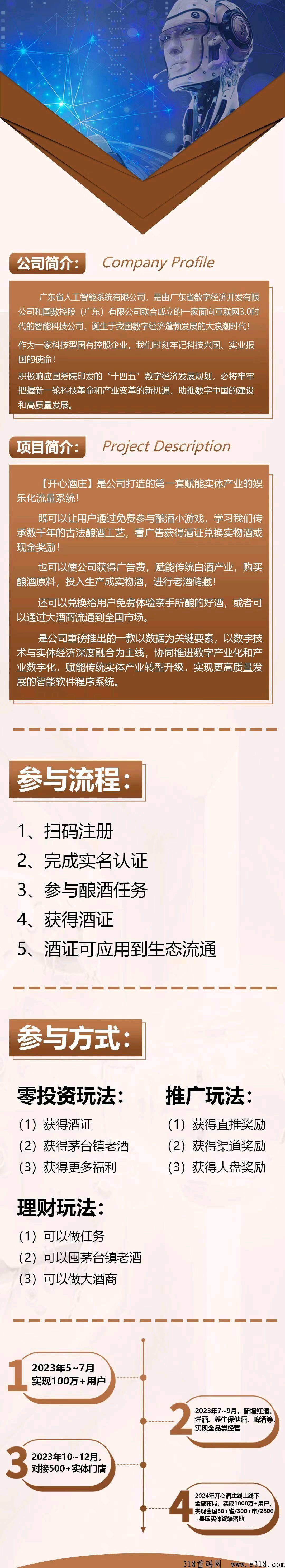 《开心酒庄》黑马项目即将来临