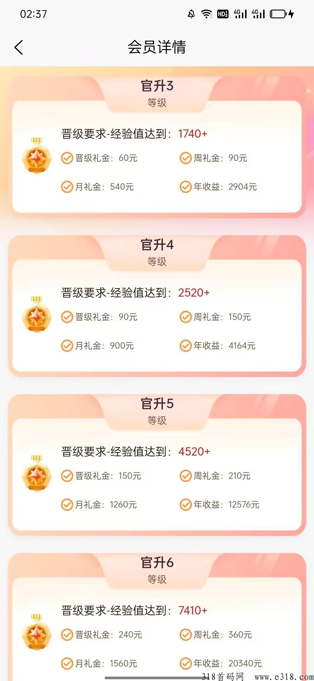 联盟商城长久项目升级官级得奖励