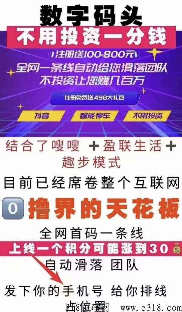 数字码头今天内测正式上线，项目方准备了大半年！