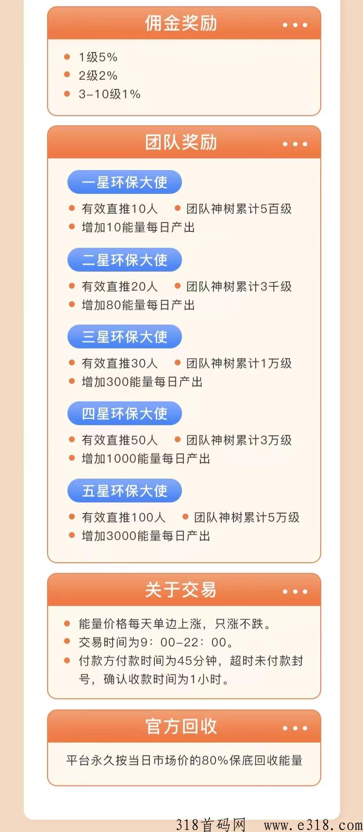 环保联盟！今日首码！超级撸！推广代收益
