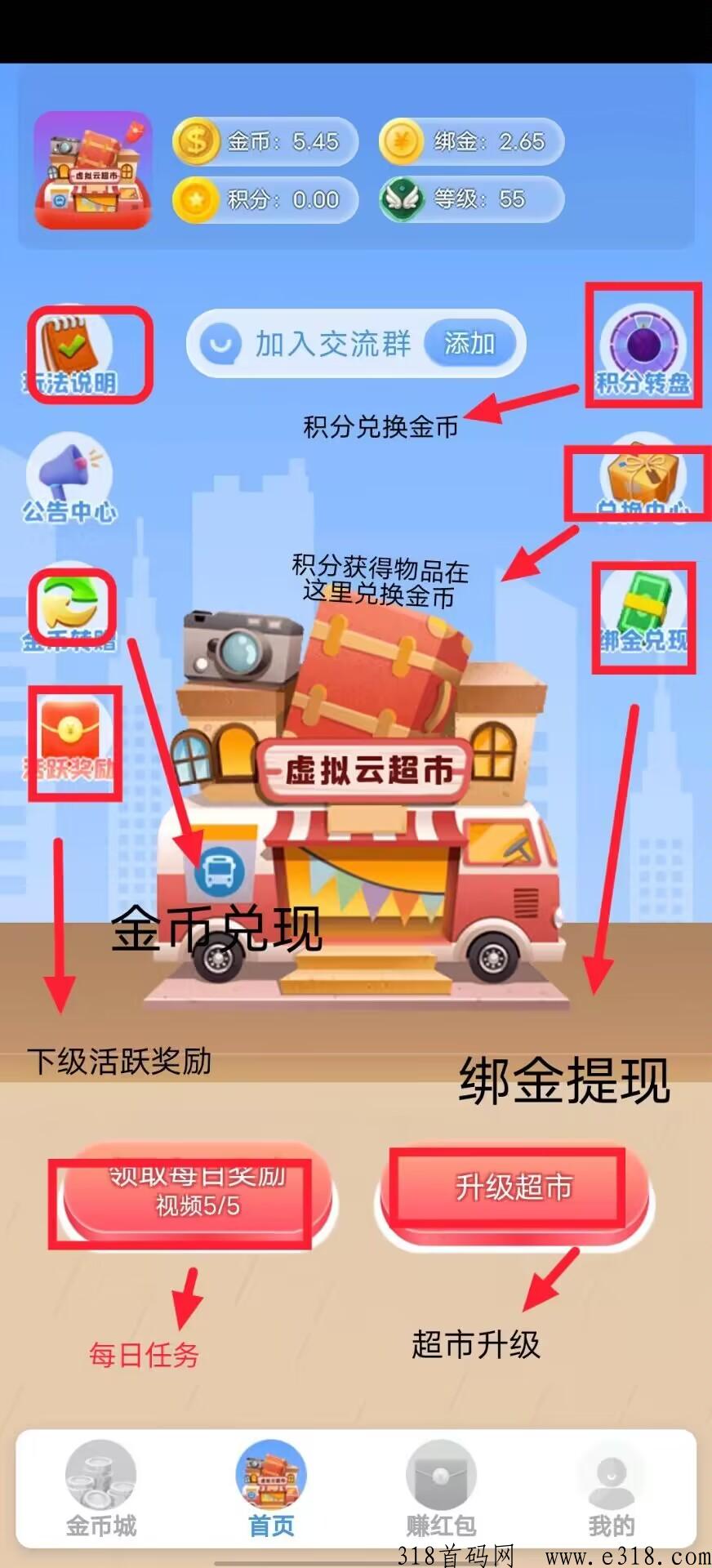 虚拟超市！高扶持！ 三大优势