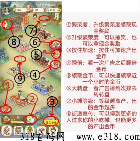 新版小吃街高扶持