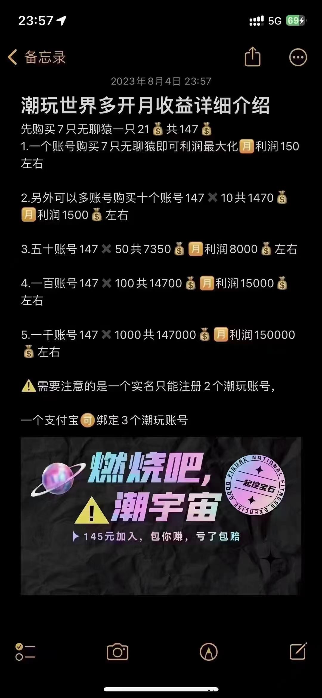 潮玩宇宙，天花板项目