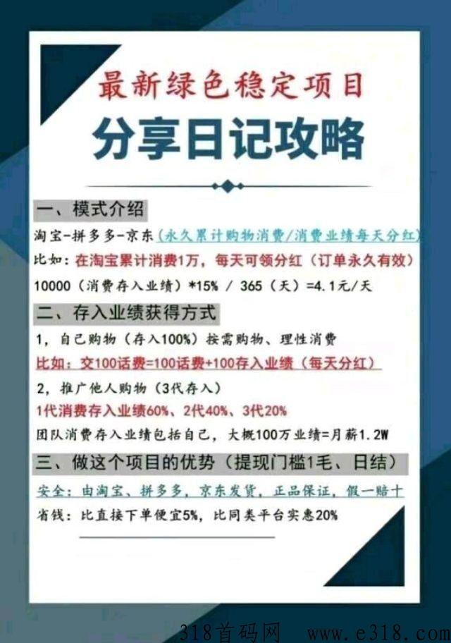 分享日记，淘宝不倒赚到老，注册送奖励