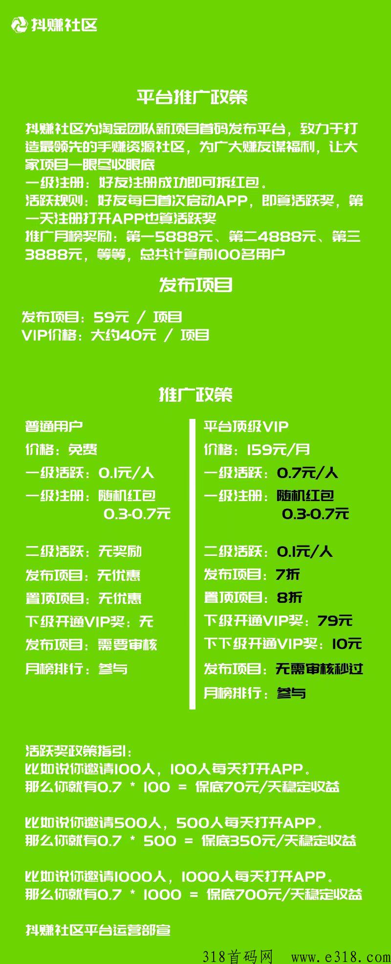 抖赚社区，让您坐躺收益