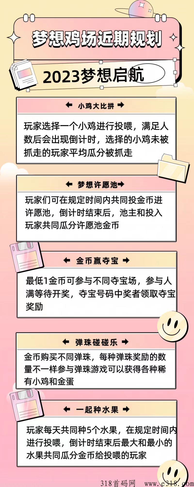 梦想鸡场，老板大气，即将起飞