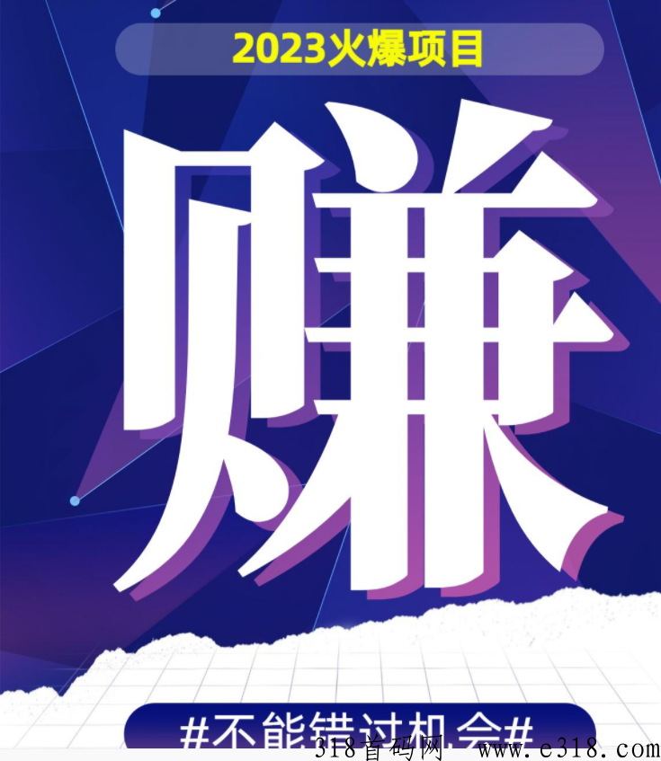 2023年蓝海项目，回收副业项目陪跑营