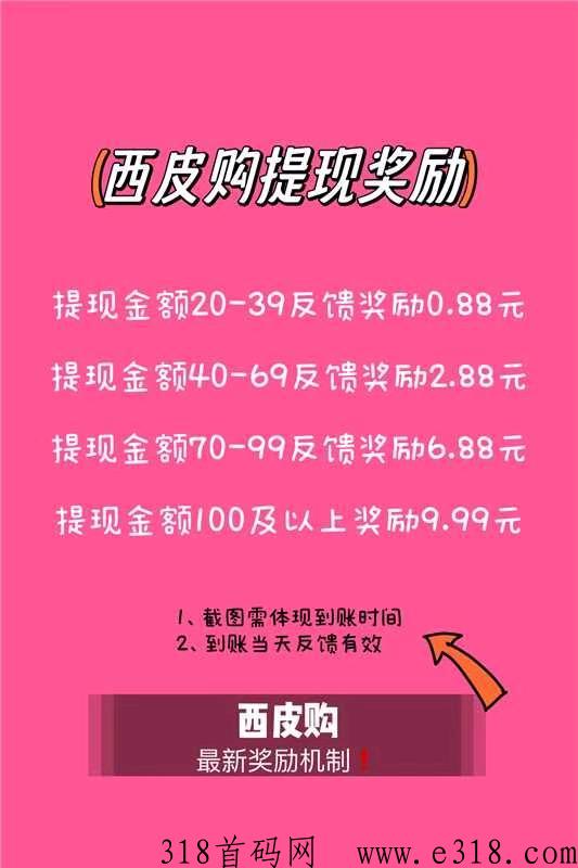 西皮购 ，地推拉新好项目