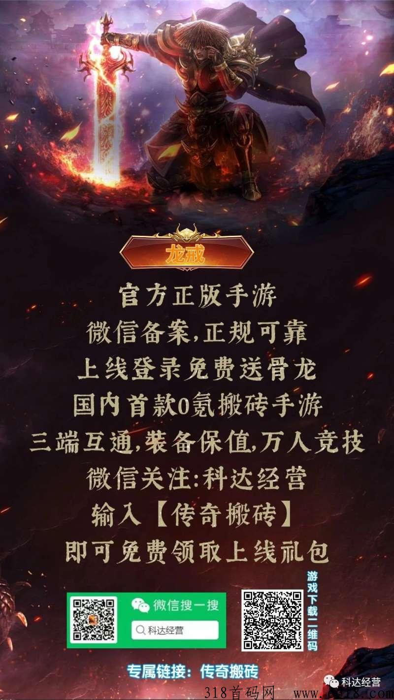 《新龙戒》传奇手游打金，可养老，官方保底回收，可搬砖可打金，亲测稳定