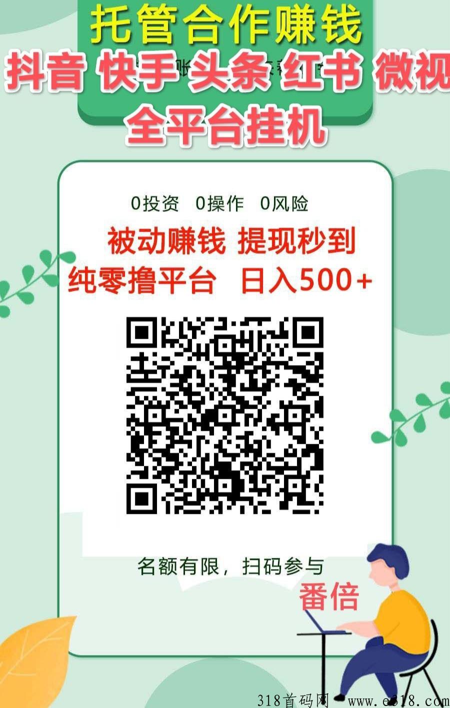 番茄平台点赞已修复，欢迎大家做后台副业