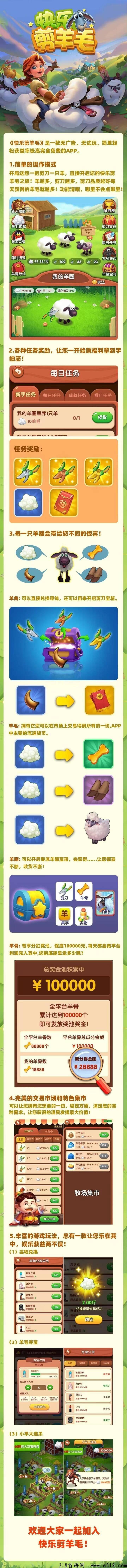 【快乐剪羊毛】黑马项目