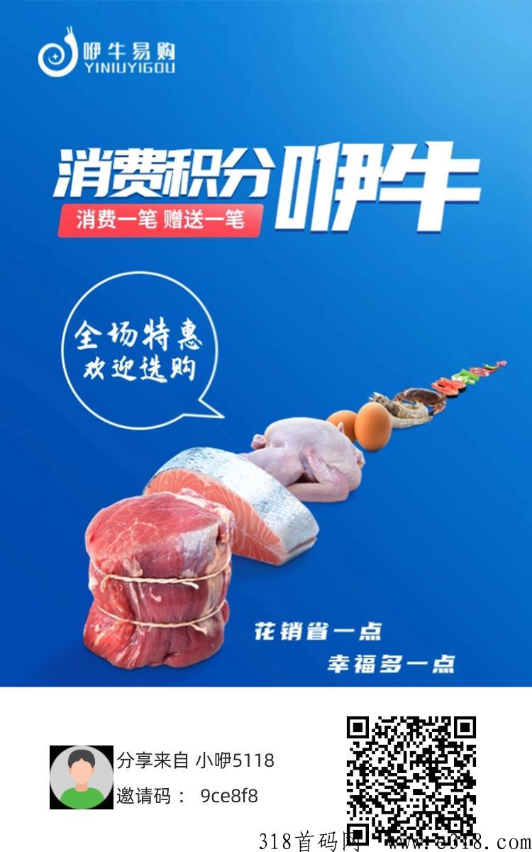咿牛易购，首码来袭
