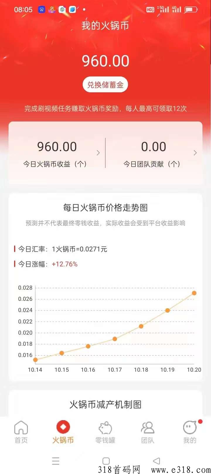 火锅短视频，看视频还有钱，速度上车